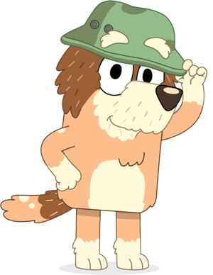 This is the Avatar Image for the Granddad/Mort Cattle (Bluey) AI Voice and Text to Speech Generator